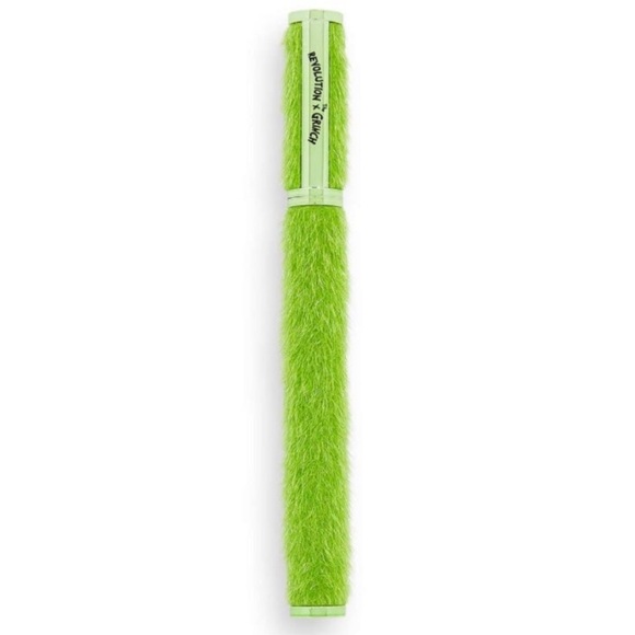 The Grinch x Makeup Revolution Resting Grinch Face Liquid Faux Fur Eyeliner - Picture 2 of 4
